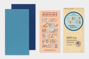PRE-ORDER - 2027 - Traveler's Notebook (TRC) Weekly + Memo Diary (Regular size)