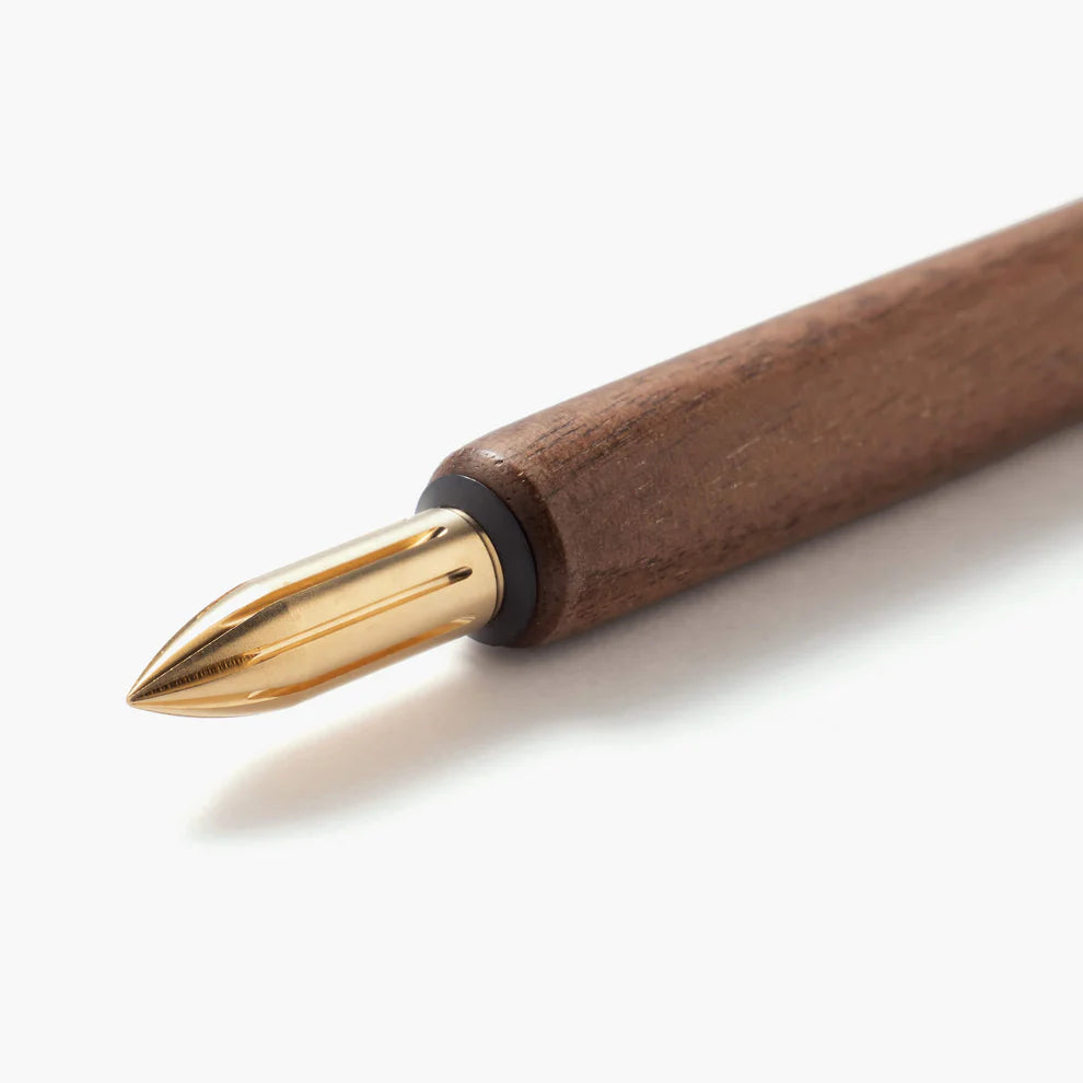 Kakimori Nib holder Walnut wood