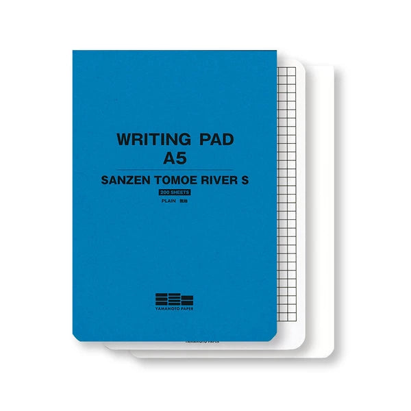 Yamamoto Paper WRITING PAD A5 SANZEN TOMOE RIVER 52gr - NOMADO Store