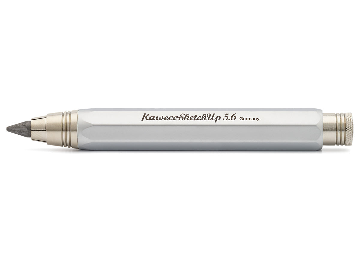 Kaweco sketch up 8 - shape satin chrome clutch pencil - NOMADO Store 