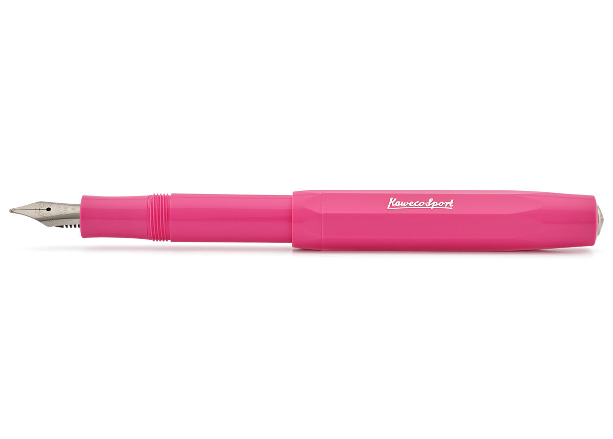 Kaweco Sport skyline pink fountain pen F - NOMADO Store 