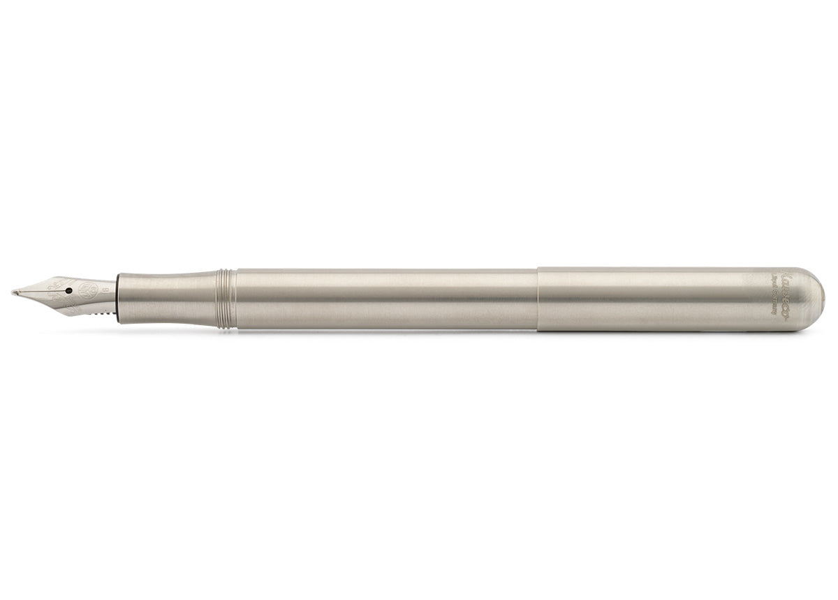 Kaweco Liliput stainless steel fountain pen F - NOMADO Store 