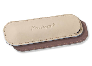 Kaweco Leather pouch eco sport Creamy Espresso - NOMADO Store 
