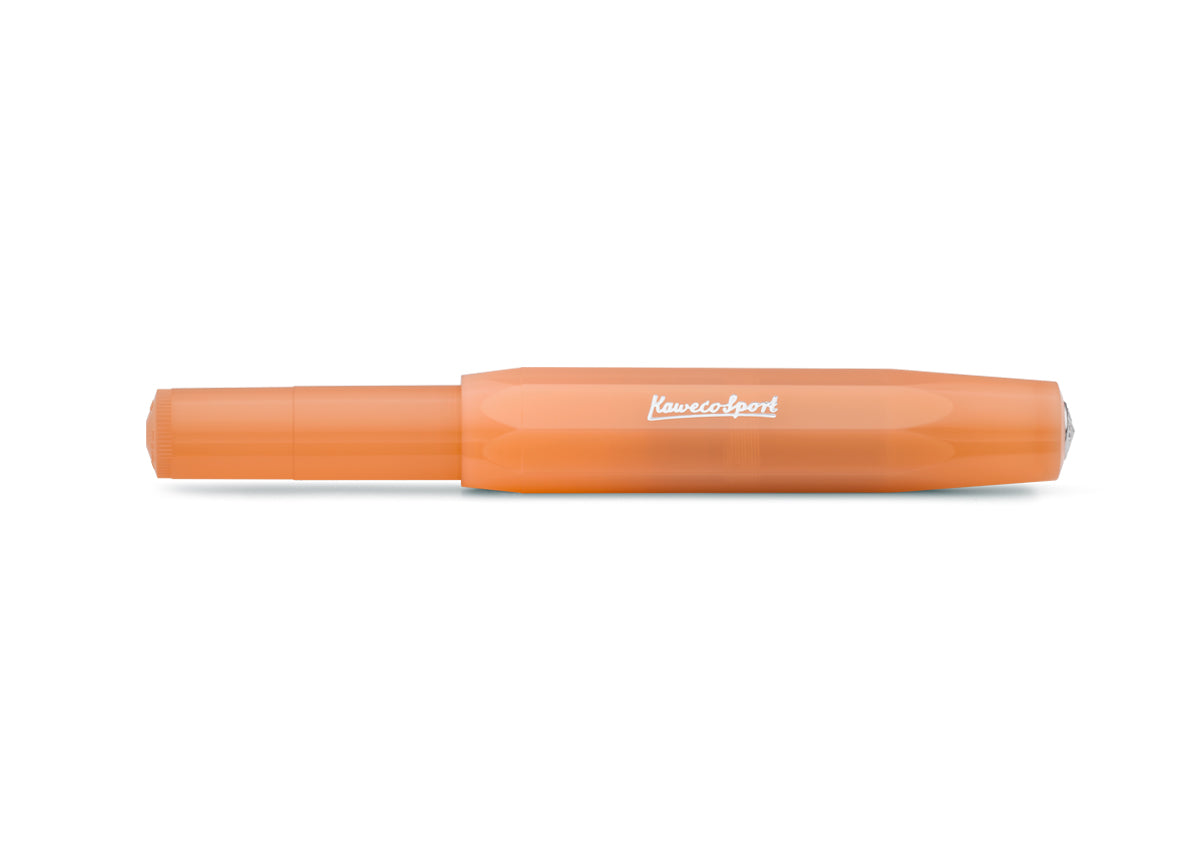 Kaweco Frosted Sport Soft Mandarin fountain pen - NOMADO Store 