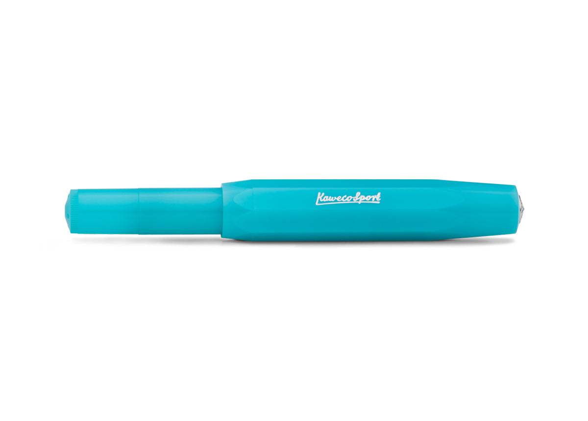 Kaweco Frosted Sport Light Blueberry fountain pen - NOMADO Store 