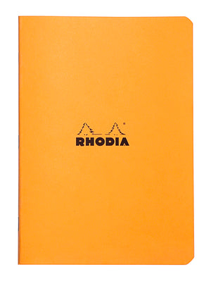 RHODIA Staplebound notebooks A5 lined (orange or black)