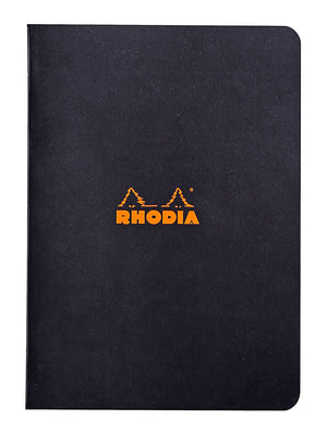 RHODIA Staplebound notebooks A5 lined (orange or black)