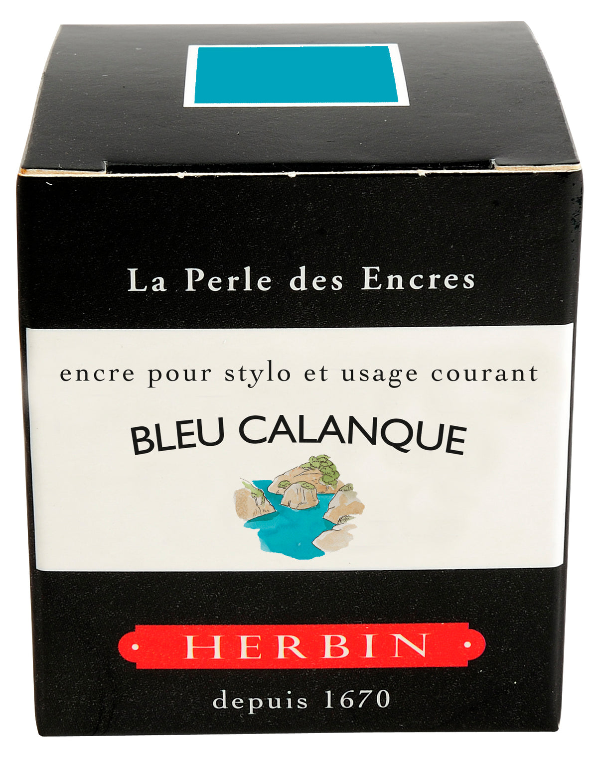 Herbin BLEU CALANQUE Ink (30ml)