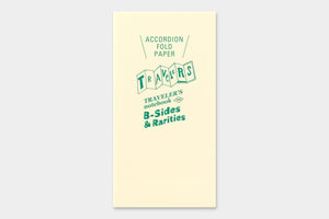 TRAVELER’S LTD Edition - TRAVELER'S notebook Refill Accordion Fold Paper