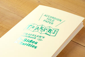 TRAVELER’S LTD Edition - TRAVELER'S notebook Refill Accordion Fold Paper