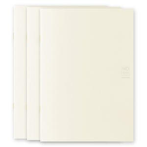 Midori MD Notebook Light - (A5) - Blank 3 pack - NOMADO Store 