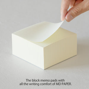 Midori MD Block Memo Pad (Blank, Lined or Grid)