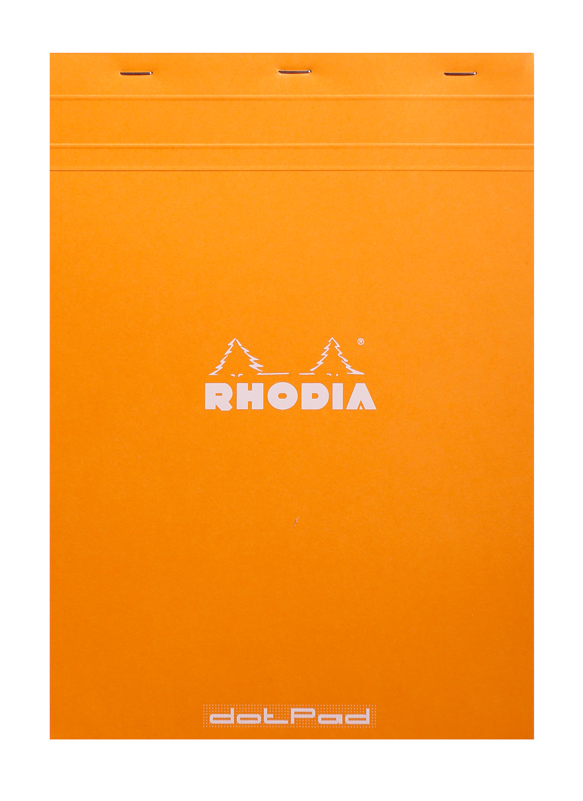 RHODIA Head stapled pad N°18 Dot Grid (orange or black)
