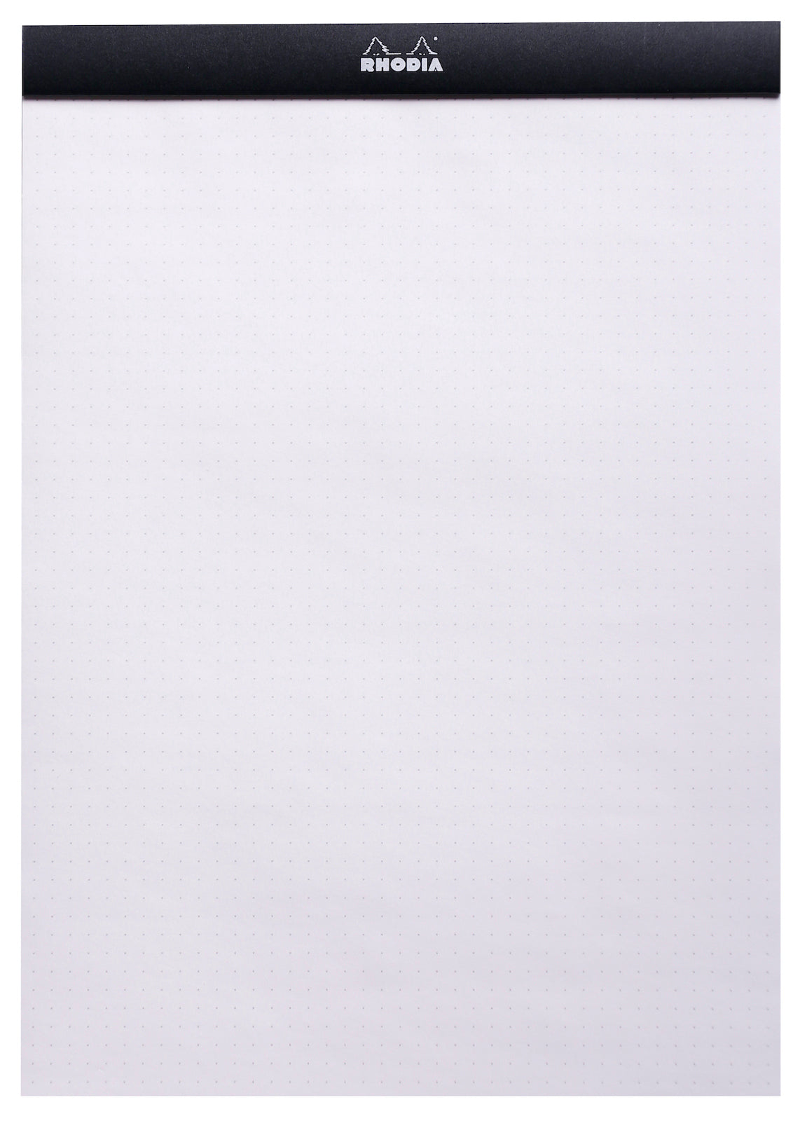 RHODIA Head stapled pad N°18 Dot Grid (orange or black)