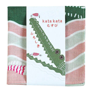 kata kata Crocodile Pink Furoshiki (S)