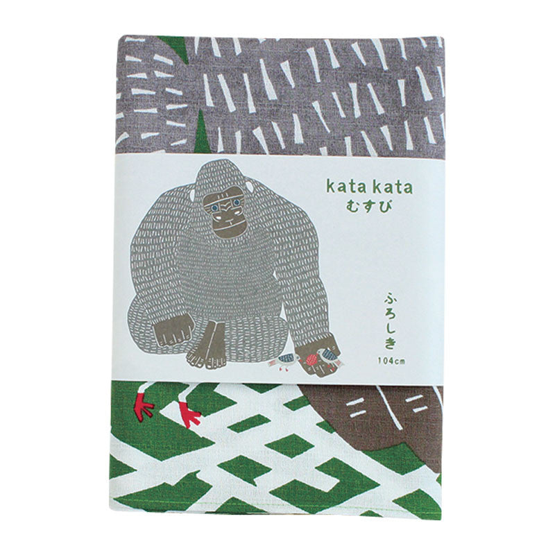 kata kata End Gorilla Green Furoshiki (L)