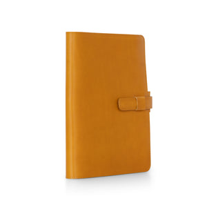 Ateliers Phileas Yokohama Leather A5 Notebook Cover (mustard)