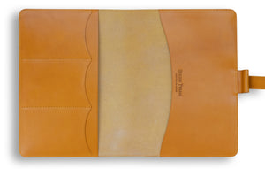 Ateliers Phileas Yokohama Leather A5 Notebook Cover (mustard)