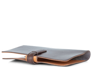 Ateliers Phileas Yokohama Leather A5 Notebook Cover (chocolate/natural)