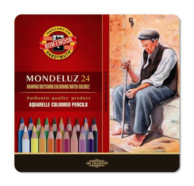 KOH-I-NOOR  aquarell coloured pencils set  3724 24