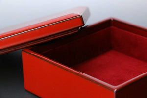 Echizen Urushi Lacquer Box (red)