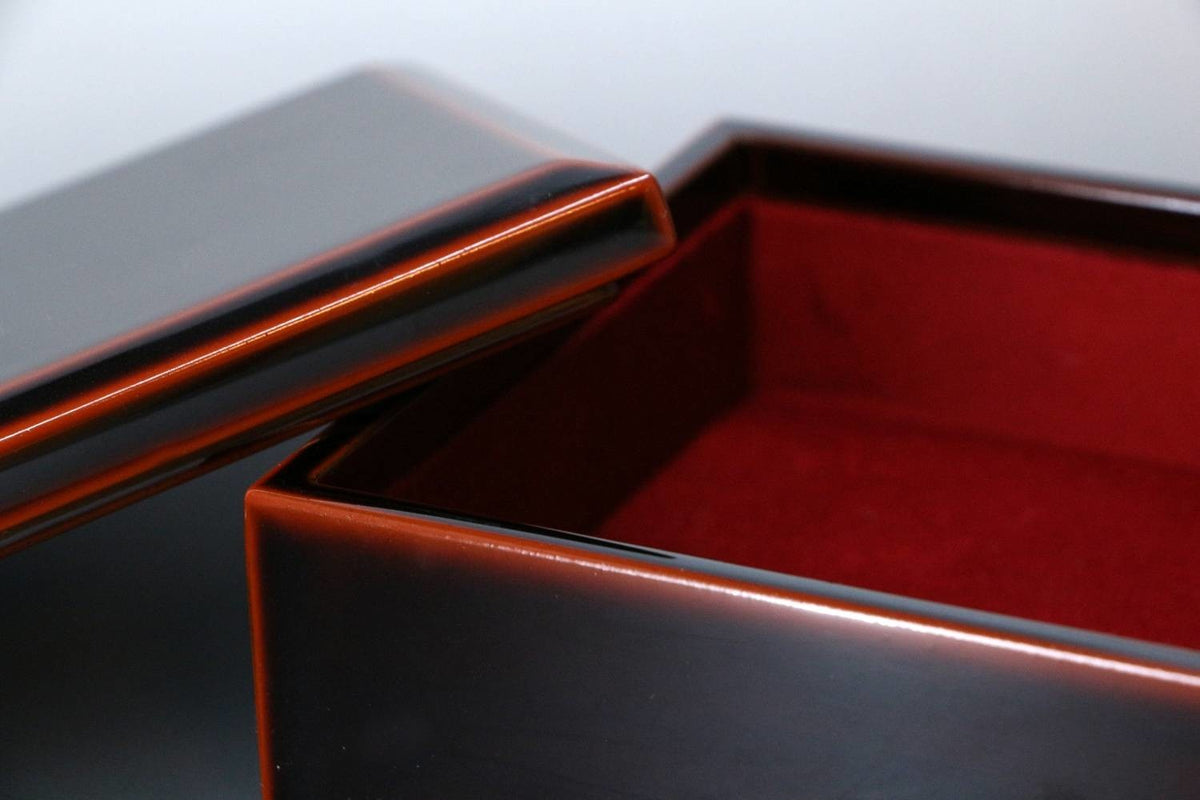 Echizen Urushi Lacquer Box (black)