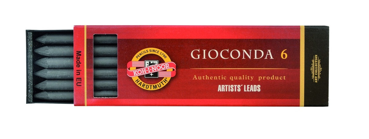 KOH-I-NOOR 5.6mm 2B Graphite lead refills