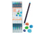 Akashiya Sai Watercolour Brush Pen 5 colour set (Summer)