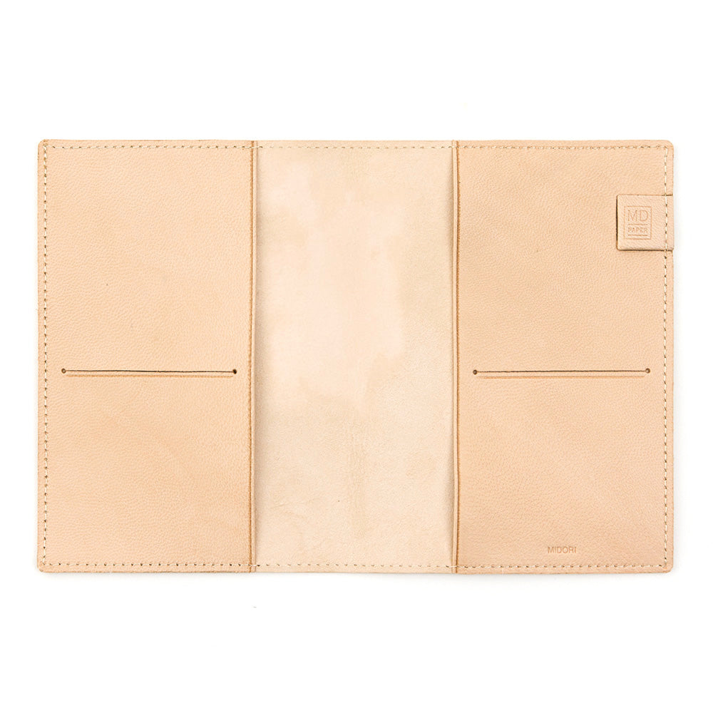 Midori MD Goatskin Notebook Cover - (A6) - NOMADO Store 