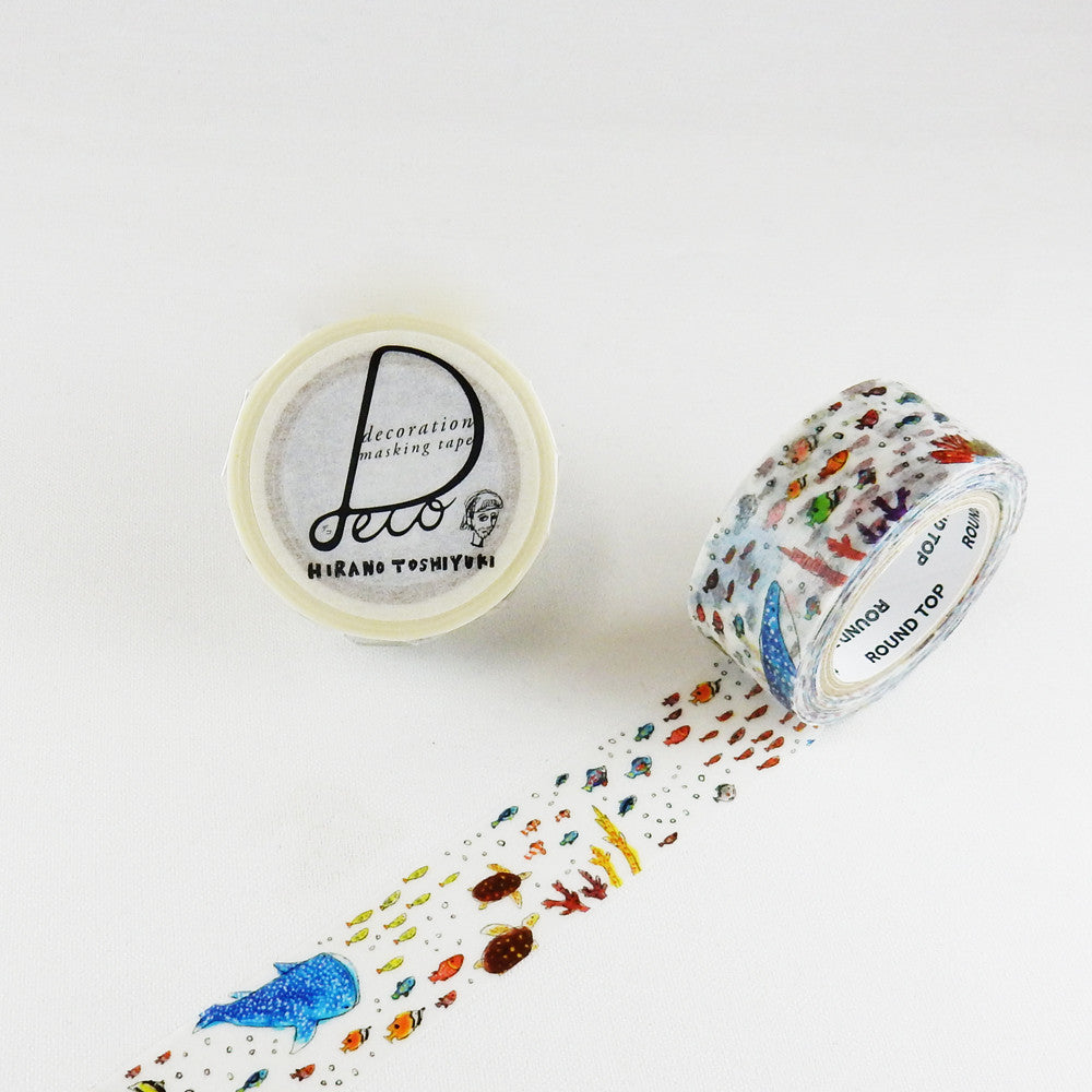 Round Top Hirano Masking Tape The Sea