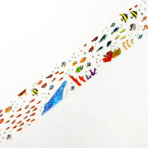 Round Top Hirano Masking Tape The Sea