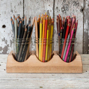 Peg and Awl Beatrix Artist Caddy (Oak, walnut or Maple)