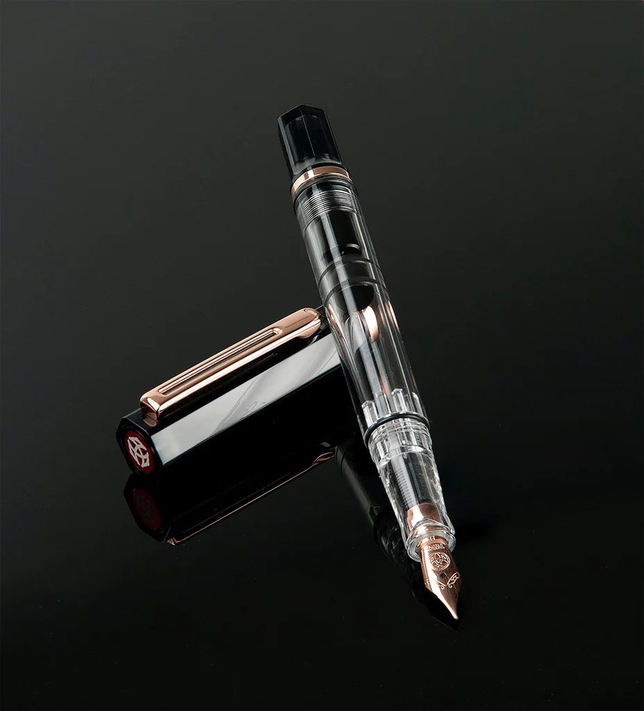 TWSBI ECO SMOKE ROSEGOLD FOUNTAIN PEN
