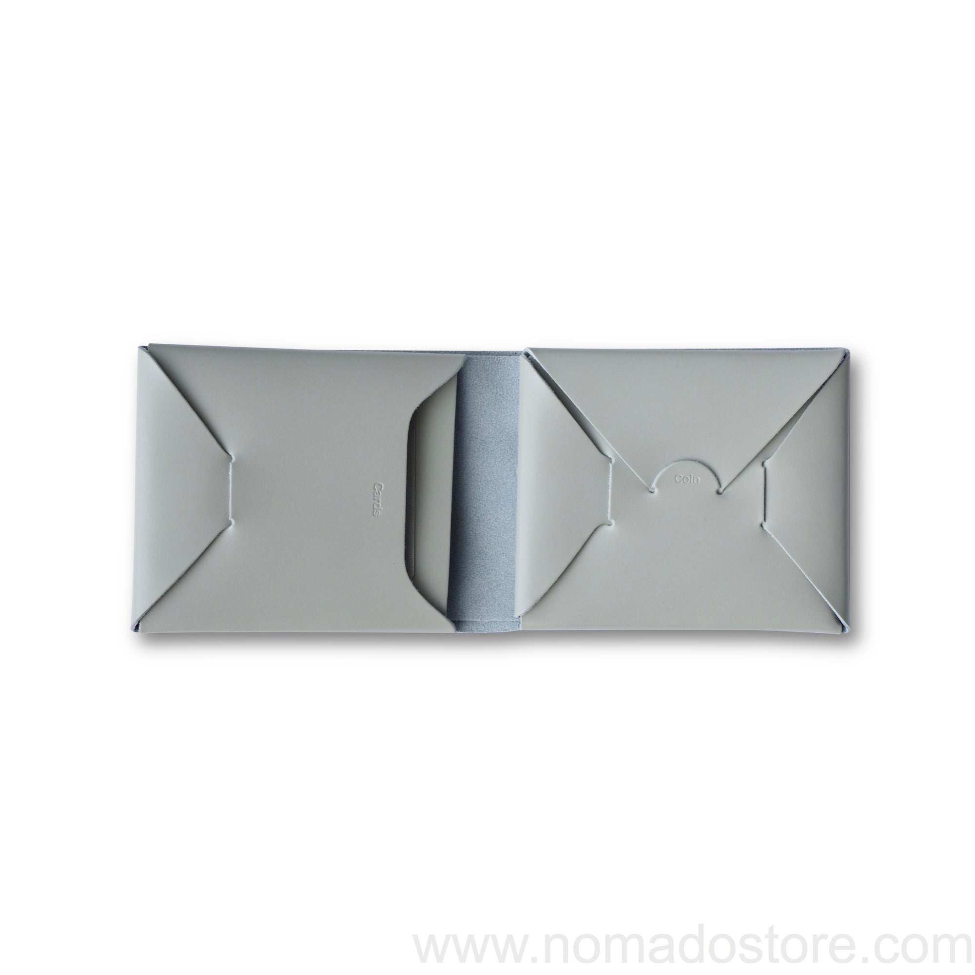 i ro se Seamless Short Wallet (Grey) - NOMADO Store 