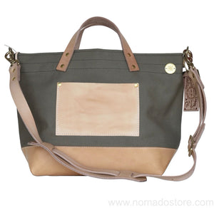 Superior Labor x Nomado Store Engineer Shoulder Bag Compact SE (khaki/leather)