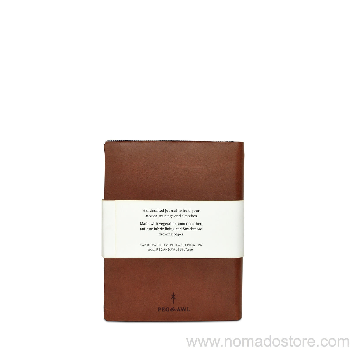 Peg & Awl The Harper Journal (Brown/Large) - NOMADO Store 