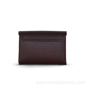 .Urukust Compact Wallet (Dark brown) - NOMADO Store 