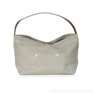 Marineday Shipfly Linen Canvas Shoulder Bag (Natural) - NOMADO Store 