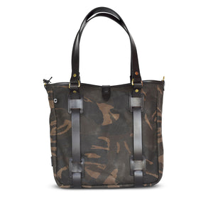 CROOTS WAXED CAMOUFLAGE TOTE BAG - M - NOMADO Store 