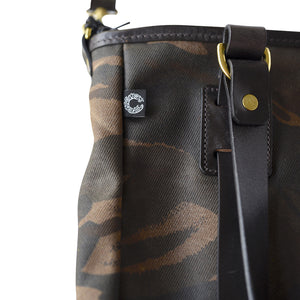 CROOTS WAXED CAMOUFLAGE TOTE BAG - M - NOMADO Store 