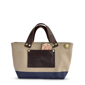 The Superior Labor Engineer Bag Petite beige/navy paint - NOMADO Store 