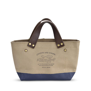 The Superior Labor Engineer Bag Petite beige/navy paint - NOMADO Store 