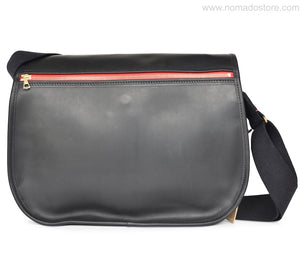 CROOTS DALBY CARRYALL VINTAGE LEATHER (L) (Black) - NOMADO Store 