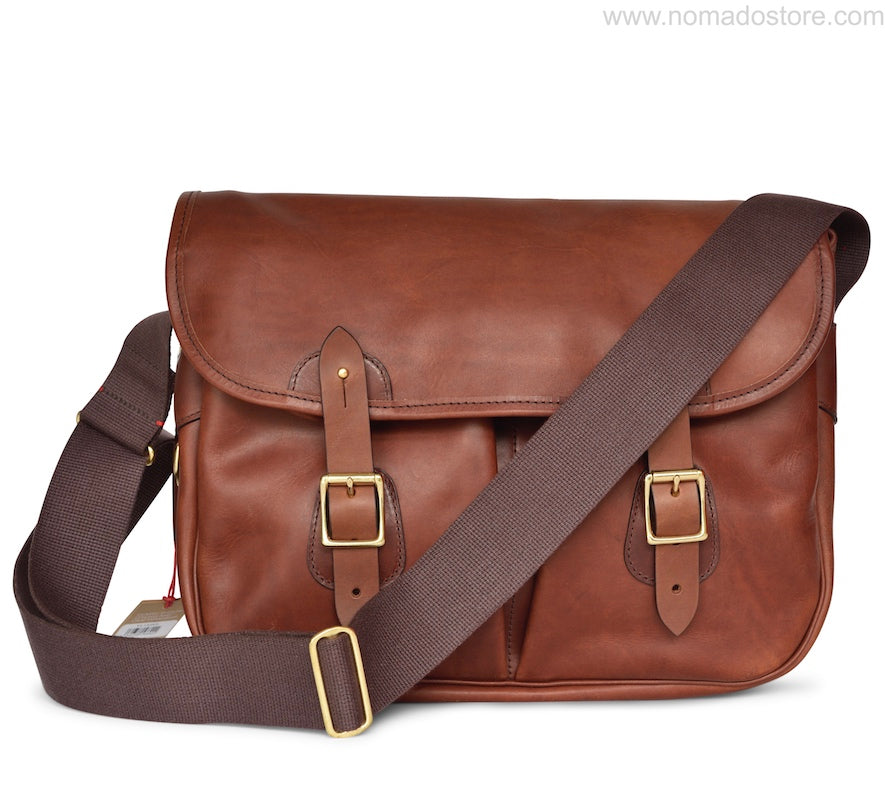 CROOTS VINTAGE LEATHER RANGE FLIGHT BAG (Port) - NOMADO Store