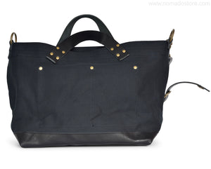 The Superior Labor Engineer Shoulder bag S black body black leather bottom - NOMADO Store 