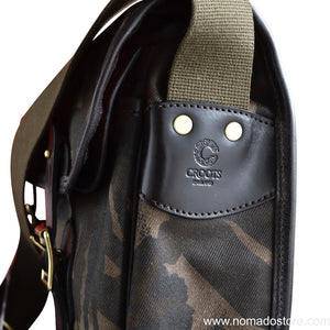 CROOTS DALBY CARRYALL BAG (L) WAXED CAMOUFLAGE - NOMADO Store 