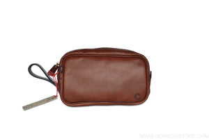 CROOTS VINTAGE LEATHER WASH BAG (3 colours) - NOMADO Store 