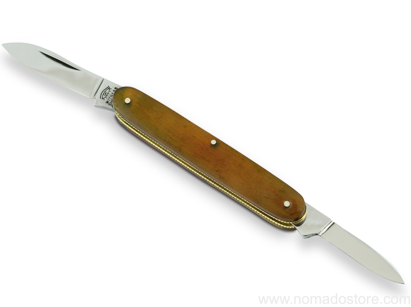 Taylor's Eye Witness 3" Plain Pen Knife - Rams horn & Work back. - NOMADO Store 