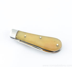 Taylor's Eye Witness Lambfoot Pocket Knife - Ram’s horn Work back - NOMADO Store 