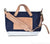 The Superior Labor engineer shoulder bag S navy body white paint - NOMADO Store 